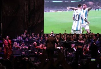 Una multitud presenció el concierto Nuestra Orilla en el 171° aniversario de Avellaneda