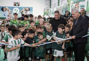 Ferraresi inauguró obras en los clubes “Jorge Newbery” y “Estrella del Sud”