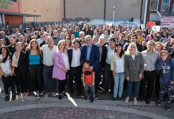 Axel Kicillof, Santiago Maggiotti y Jorge Ferraresi inauguraron obras en Wilde