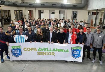 Se presentó la «Copa Avellaneda Senior de Fútbol 11»