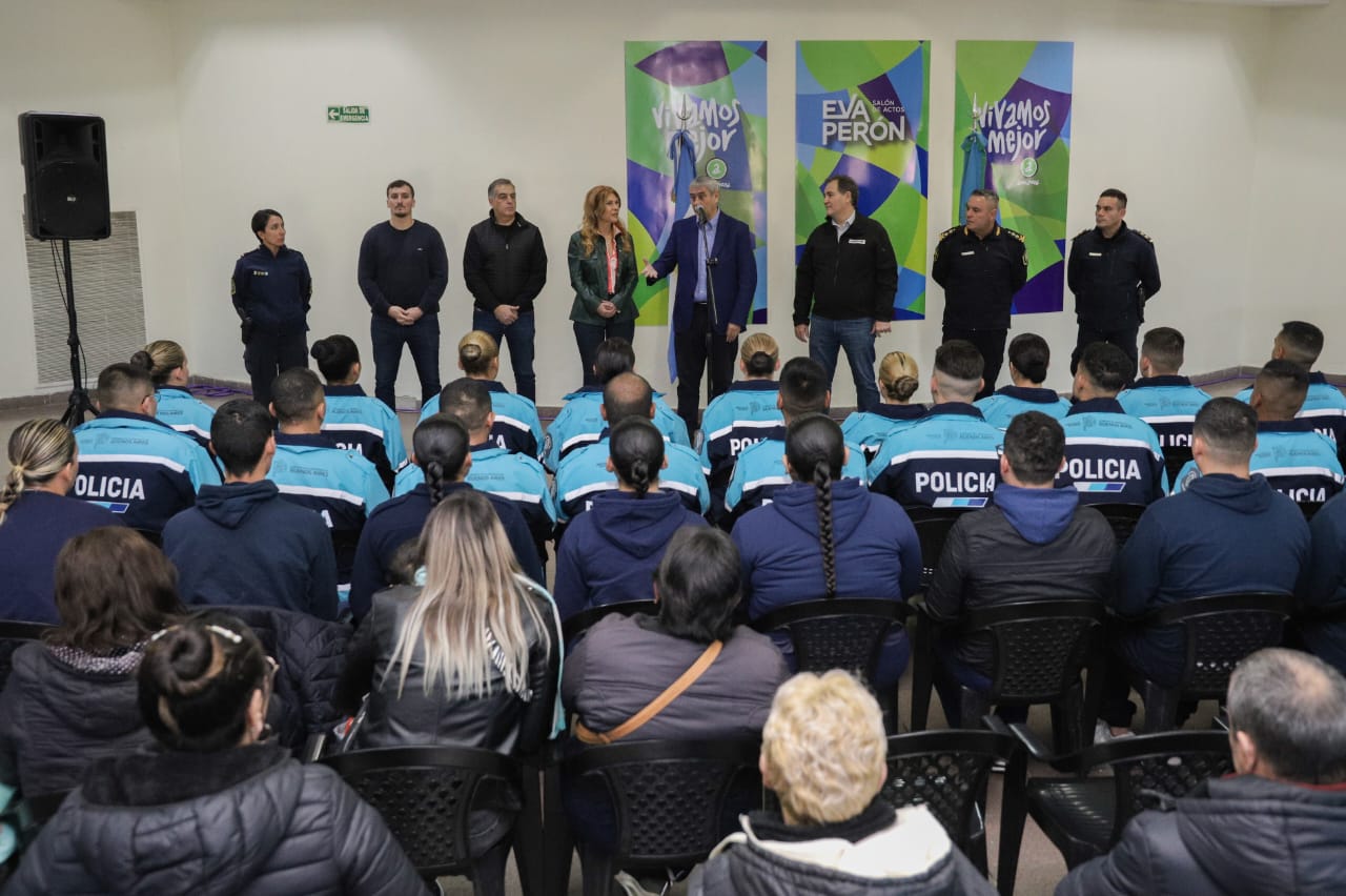 Avellaneda incorpora 21 conductores motoristas a sus fuerzas de seguridad