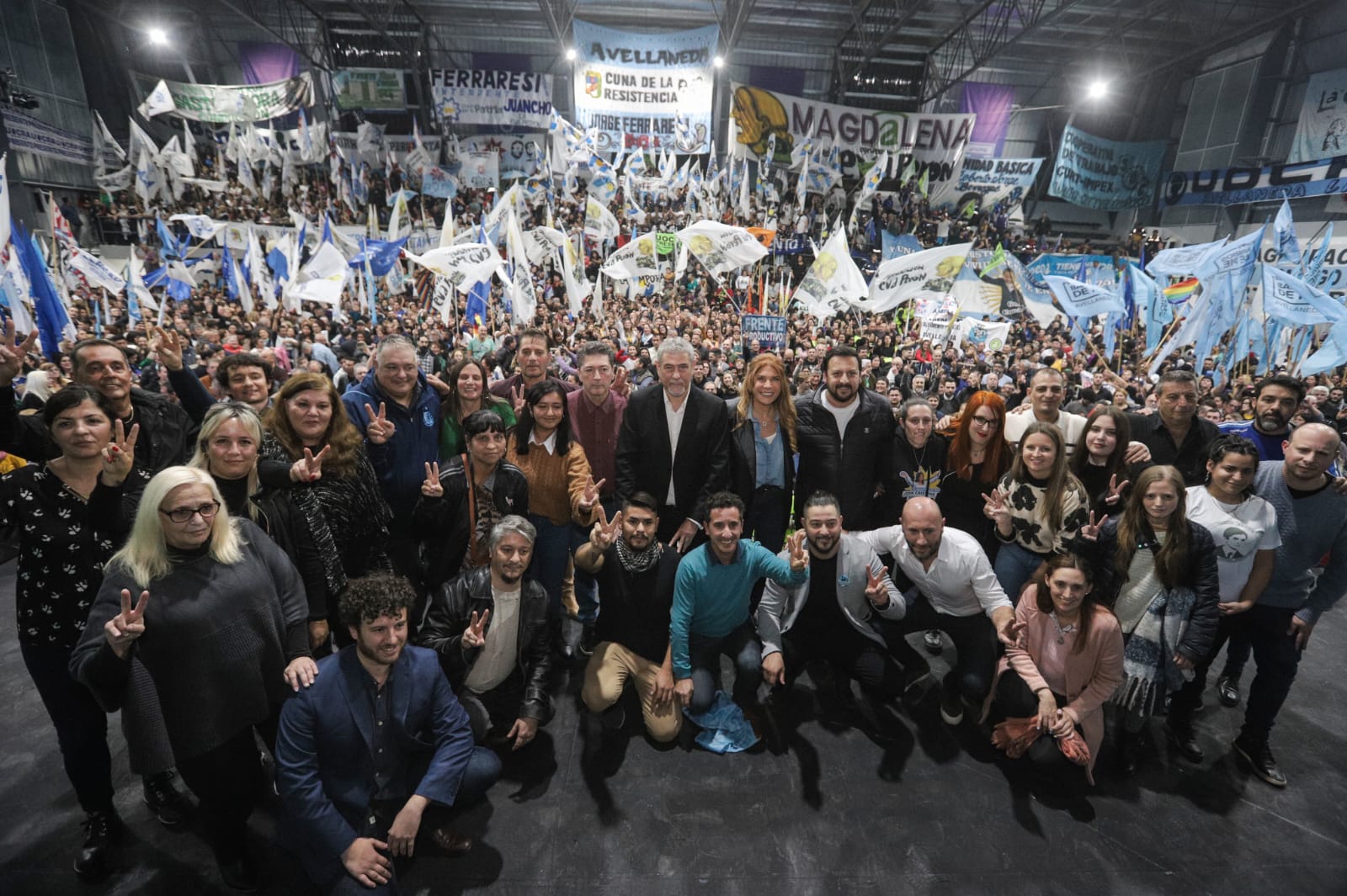 Ferraresi lanzó su precandidatura a la reelección como intendente de Avellaneda