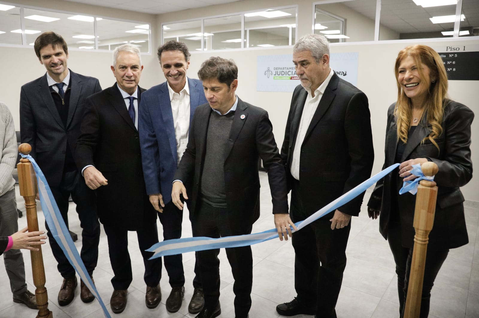 El gobernador Kicillof inauguró tres nuevos juzgados de familia en Avellaneda