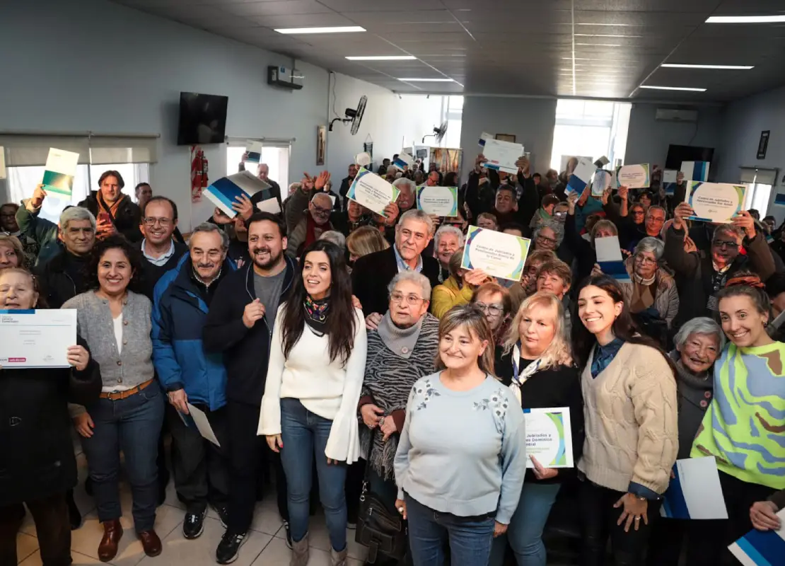 La Municipalidad de Avellaneda y PAMI siguen fortaleciendo a los centros de jubilados locales