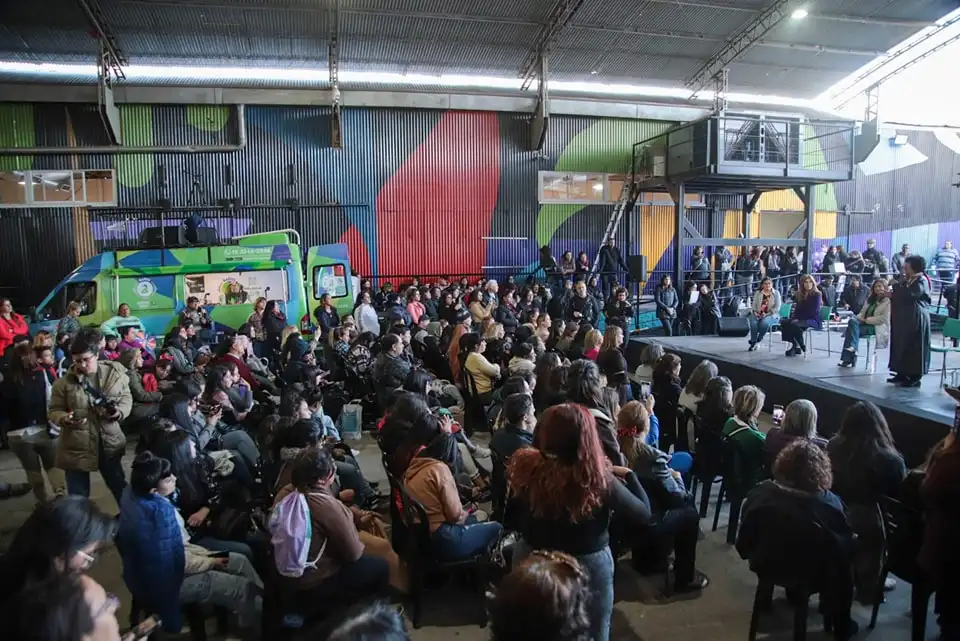 Magdalena Sierra y Estela Díaz encabezaron la II Expo Congreso “Nosotras Producimos” en Avellaneda