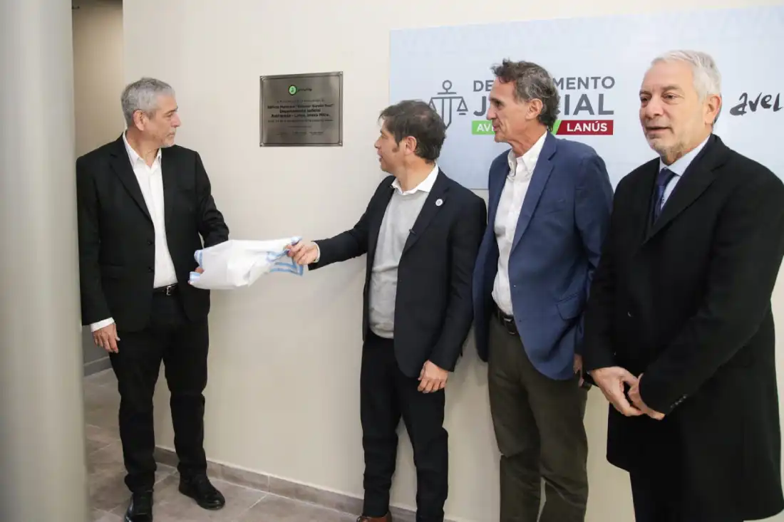 Axel Kicillof y Jorge Ferraresi inauguraron obras en el Departamento Judicial Avellaneda – Lanús