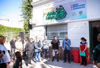 Ferraresi inauguró el nuevo edificio del jardín de infantes del STMA