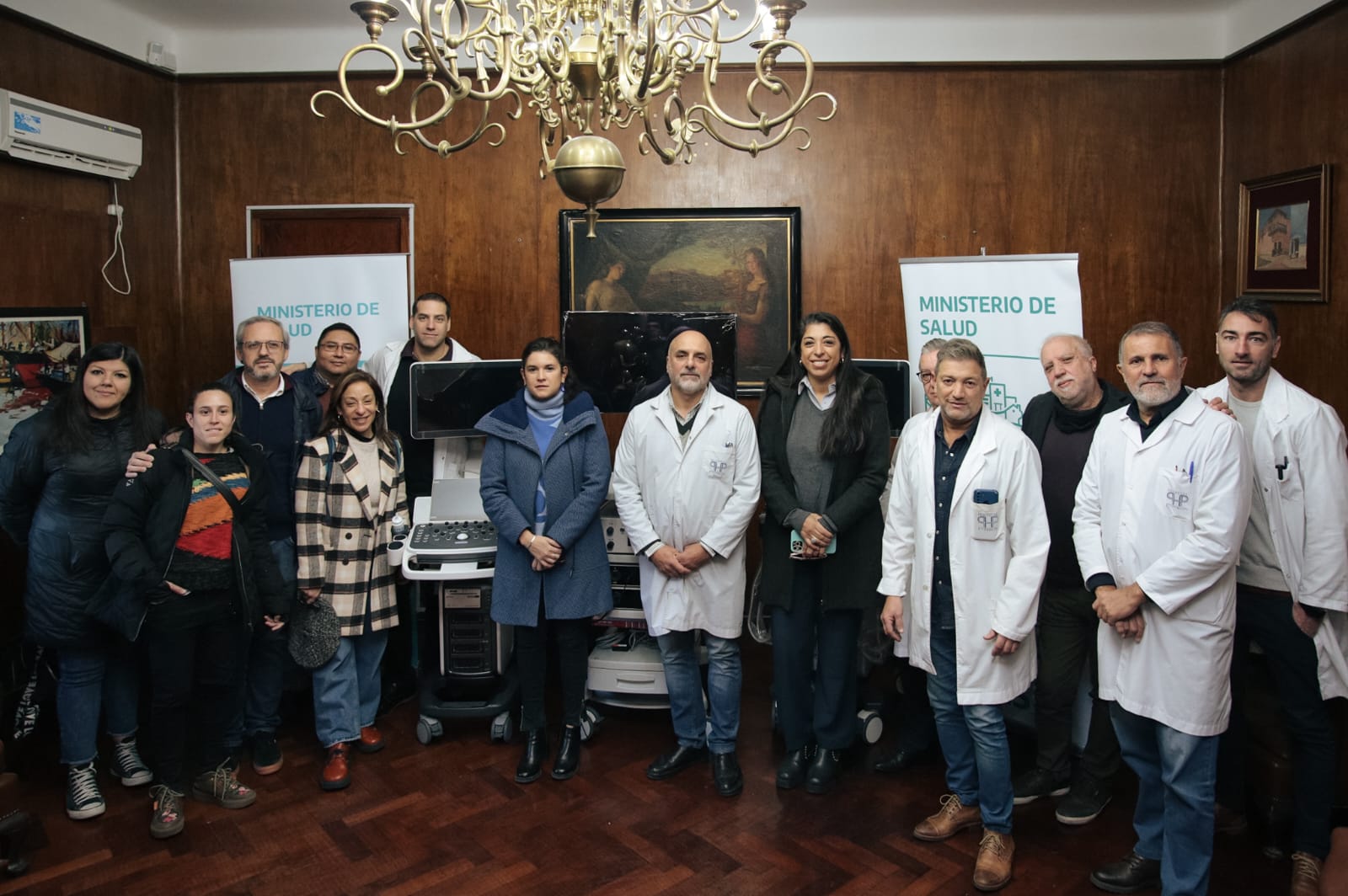 La Provincia y el Municipio articulan acciones para mejorar el equipamiento de los hospitales de Avellaneda