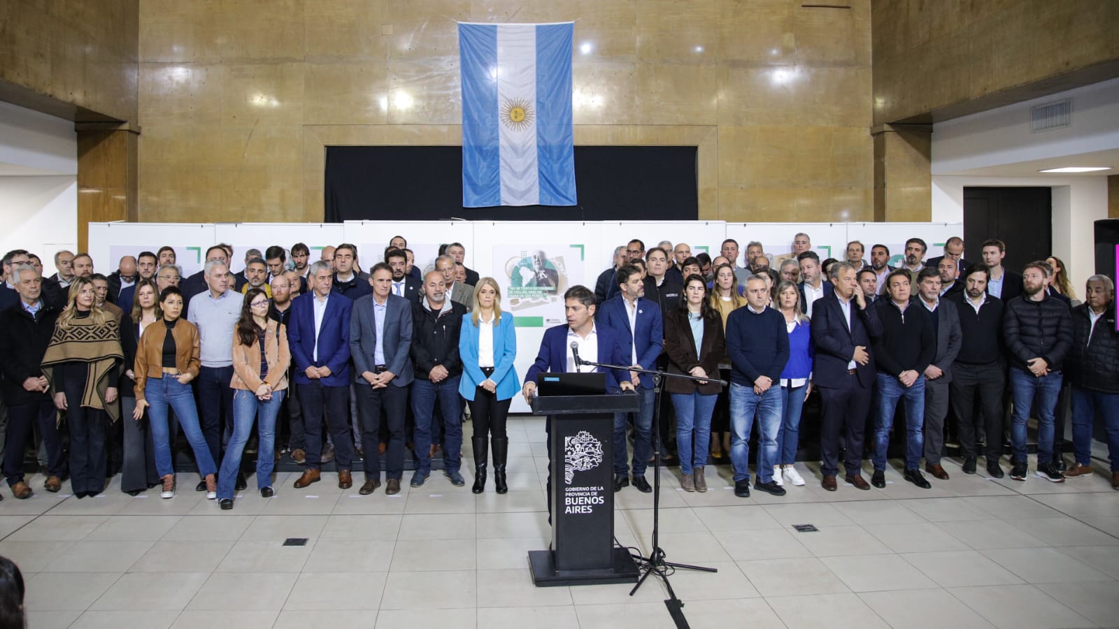 Jorge Ferraresi acompañó a Axel Kicillof en el reclamo por la deuda del Gobierno nacional con la Provincia
