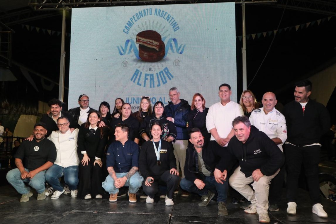 Una multitud visitó el “Campeonato Argentino del Alfajor 2025” en Avellaneda